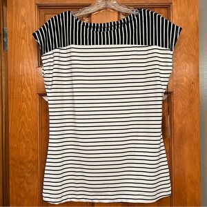Tail Activewear stripped golf blouse